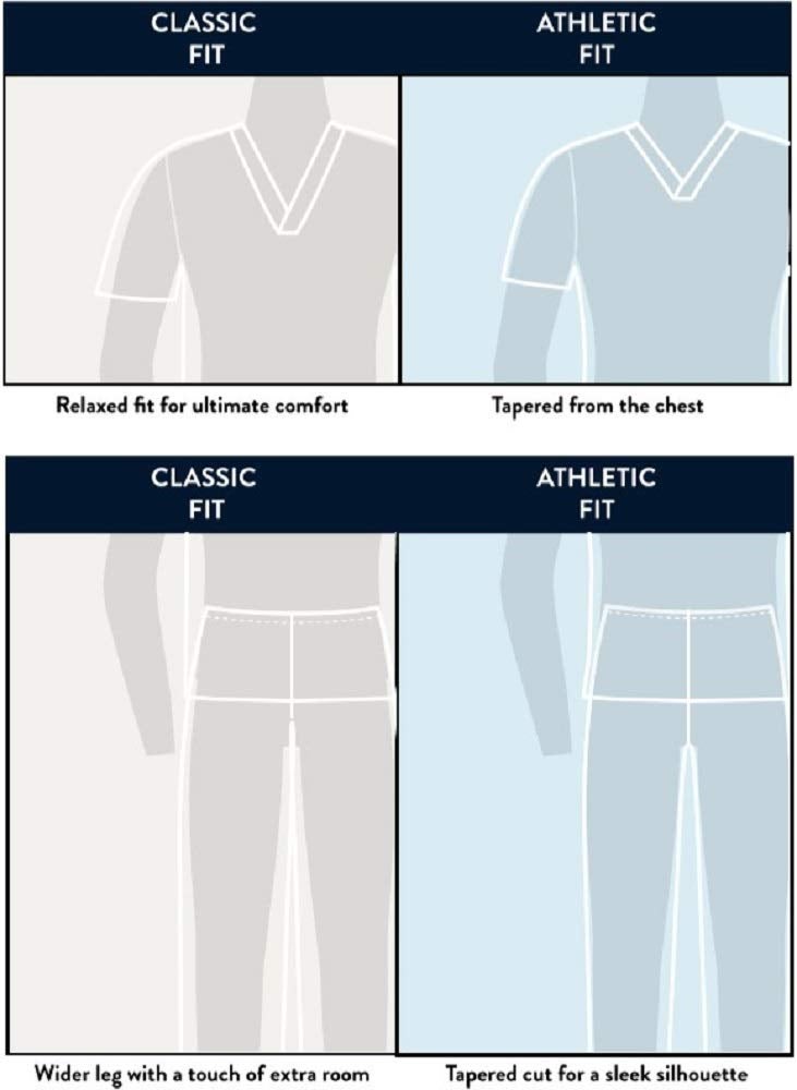 Cherokee Scrub Jacket Men's Zip Front Jacket with 5 Pockets, Bungee Loop, Rib-Knit Cuffs, Soft 2-Way Stretch Fabric - WW320, L, Royal - Image 5